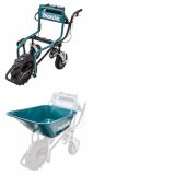 MAKITA DCU180Z Set1 Schubkarre-Fahrgestell mit Wanne, 18V, brstenlos