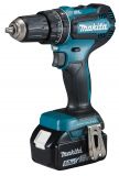 S5 MAKITA DHP485RFJ Akku 2-Gang Schlagbohrschrauber 18V, 27/50 Nm bl